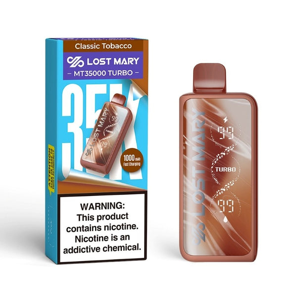 Classic Tobacco Lost Mary MT35000 Turbo Vape