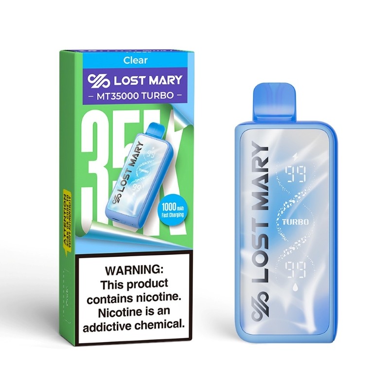 Clear Lost Mary MT35000 Turbo Vape | EBCREATE Store Clear Lost Mary MT35000 Turbo Vape | EBCREATE Store