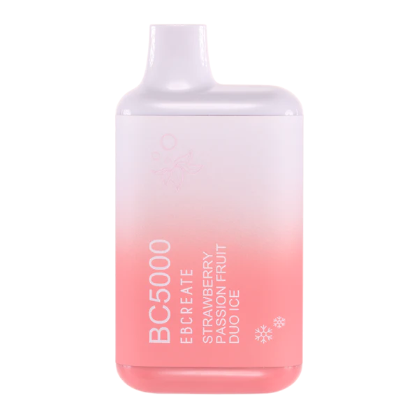 BC5000 Strawberry Passion Fruit Duo Ice Vape | EBCREATE Store BC5000 Strawberry Passion Fruit Duo Ice Vape | EBCREATE Store