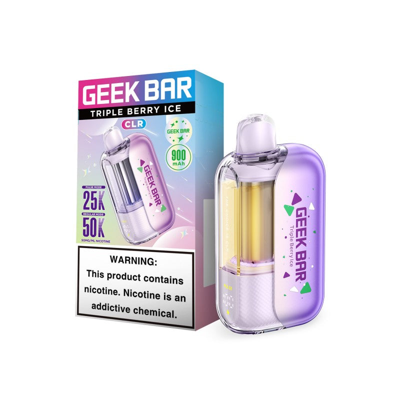 Triple Berry Ice Geek Bar CLR 50K Vape EBCREATE Store Triple Berry Ice Geek Bar CLR 50K Vape EBCREATE Store