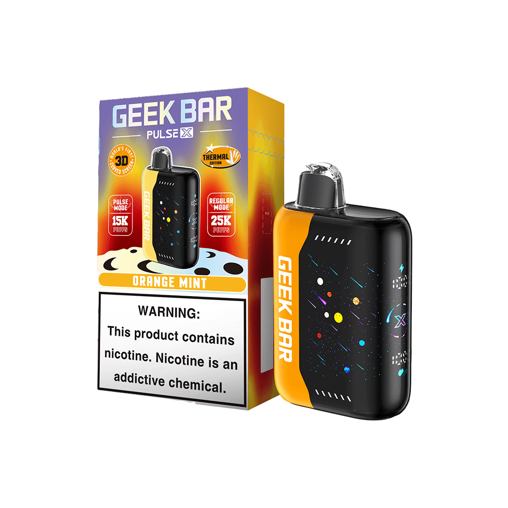 Orange Mint Geek Bar Pulse X 25K Vape | EBCREATE Store Orange Mint Geek Bar Pulse X 25K Vape | EBCREATE Store