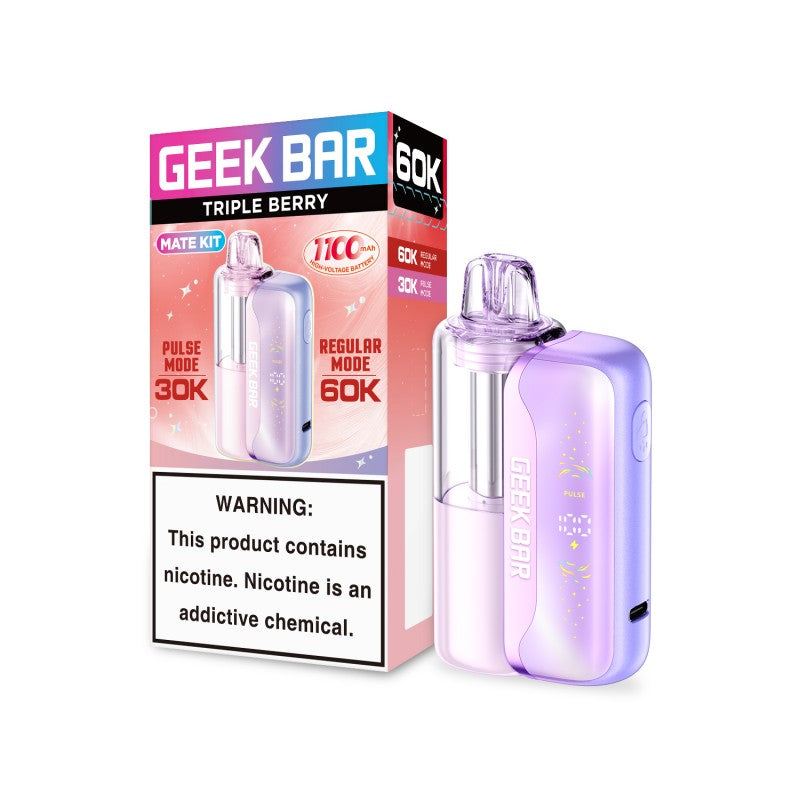 Triple Berry Geek Bar Mate 60K Vape Kit EBCREATE Store Triple Berry Geek Bar Mate 60K Vape Kit EBCREATE Store