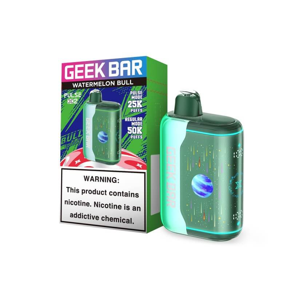 Watermelon Bull Geek Bar Pulse X 2 Vape  EBCREATE Store