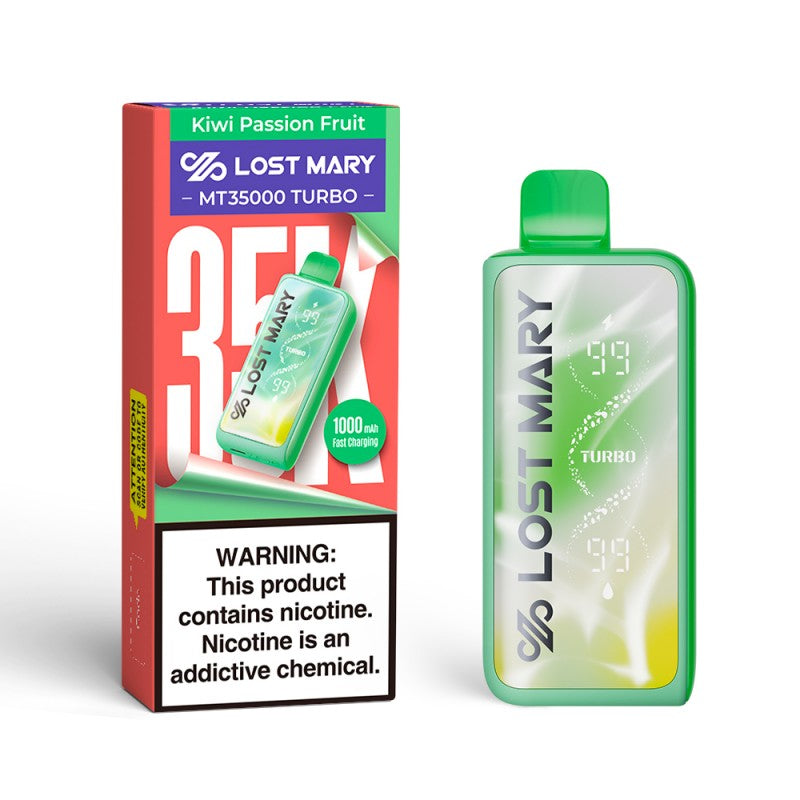 Kiwi Passion Fruit Lost Mary MT35000 Turbo Vape | EBCREATE Store