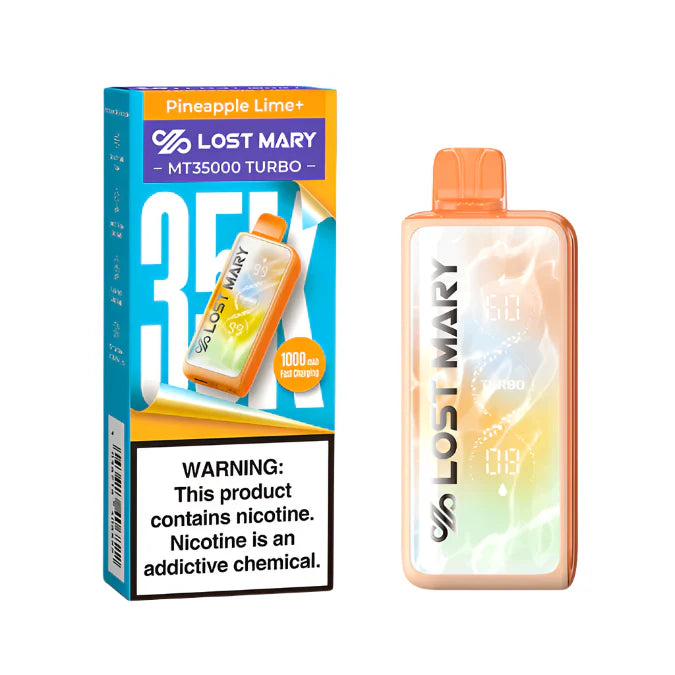 Pineapple Lime+ Lost Mary MT35000 Turbo Vape | EBCREATE Store