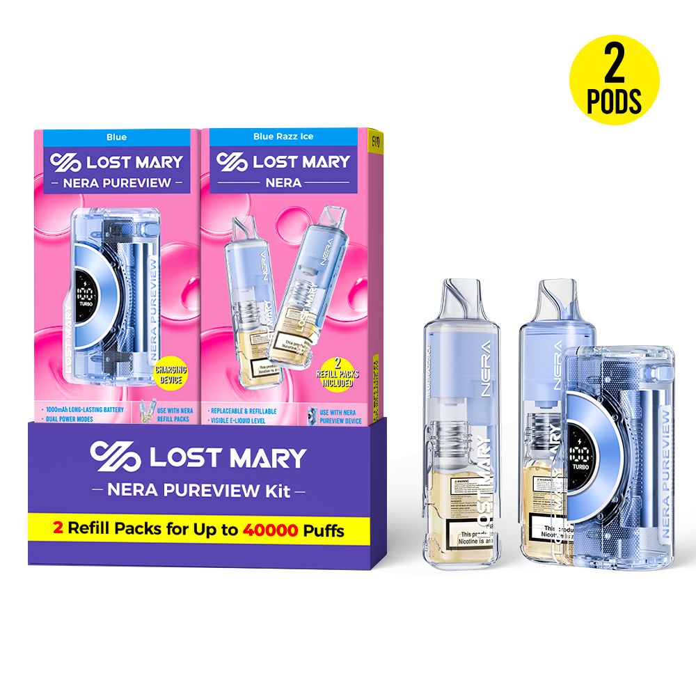 Lost Mary NERA Pureview 40K Kit EBCREATE Store Lost Mary NERA Pureview 40K Kit EBCREATE Store