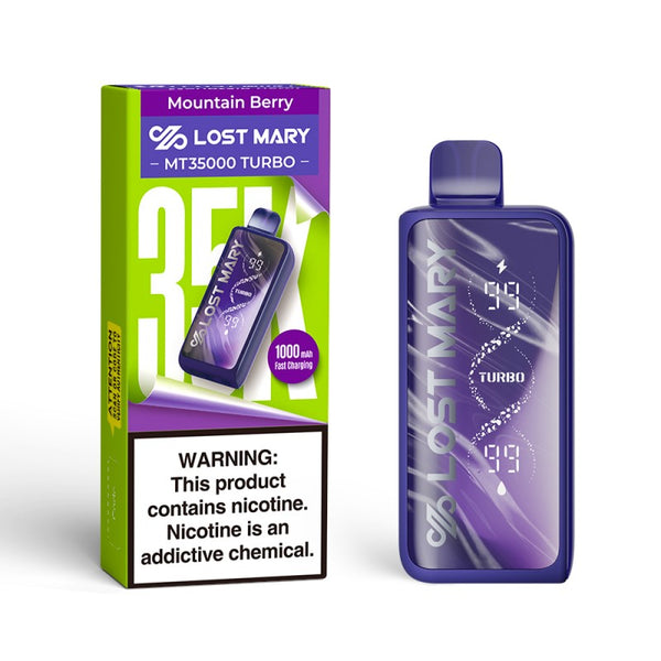 Mountain Berry Lost Mary MT35000 Turbo Vape | EBCREATE Store Mountain Berry Lost Mary MT35000 Turbo Vape | EBCREATE Store