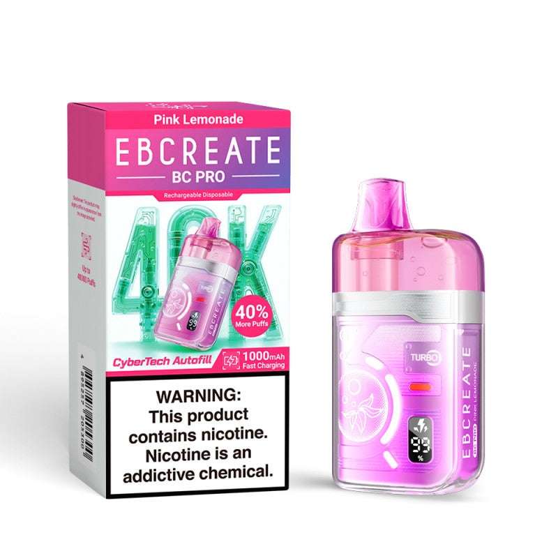 EBCREATE BC PRO 40K Pink Lemonade – EBCREATE Store