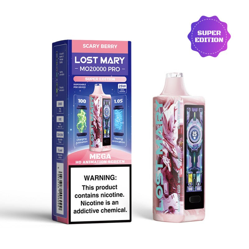 Scary Berry Lost Mary MO20000 Vape