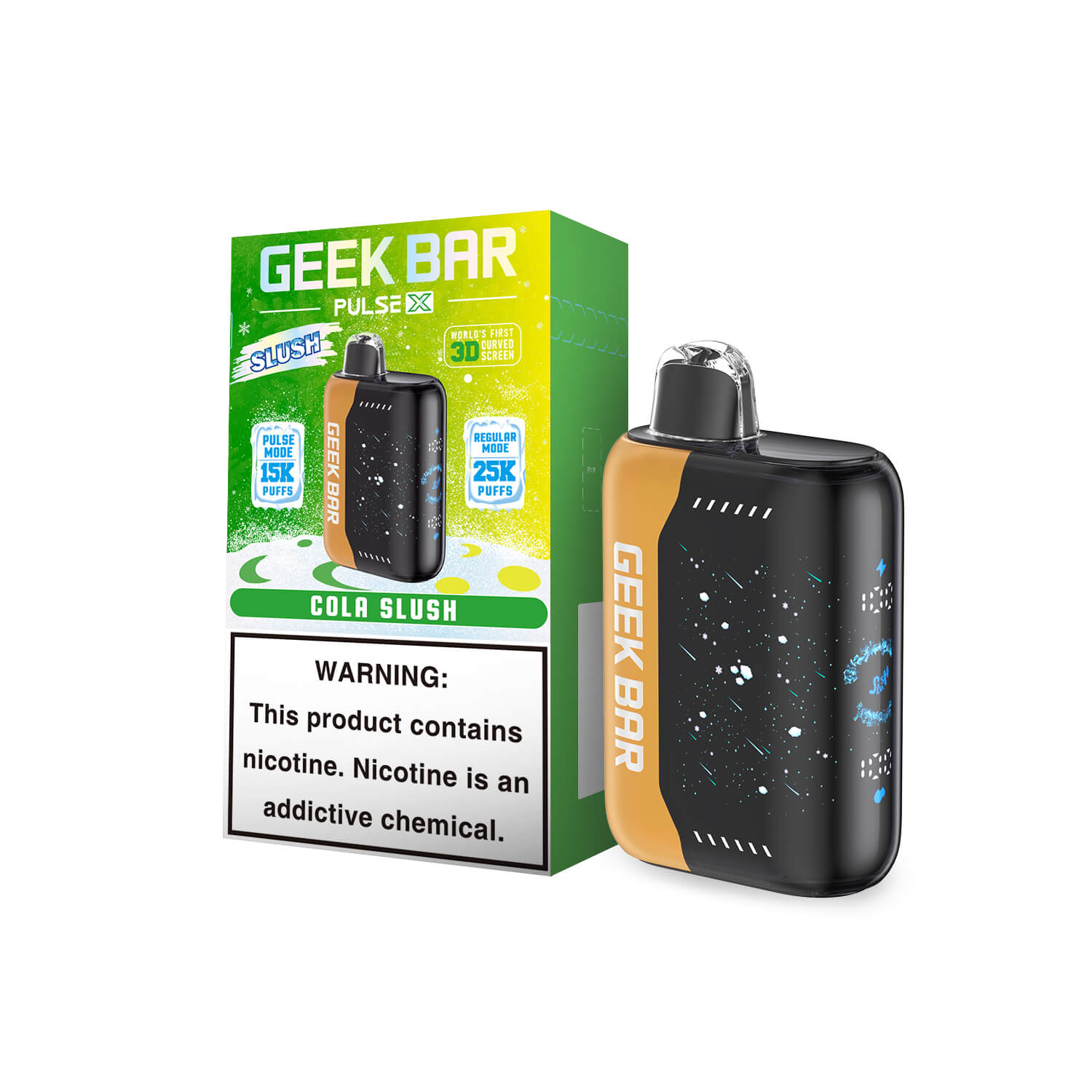 Cola Slush Geek Bar Pulse X 25K Vape | EBCREATE Store Cola Slush Geek Bar Pulse X 25K Vape | EBCREATE Store