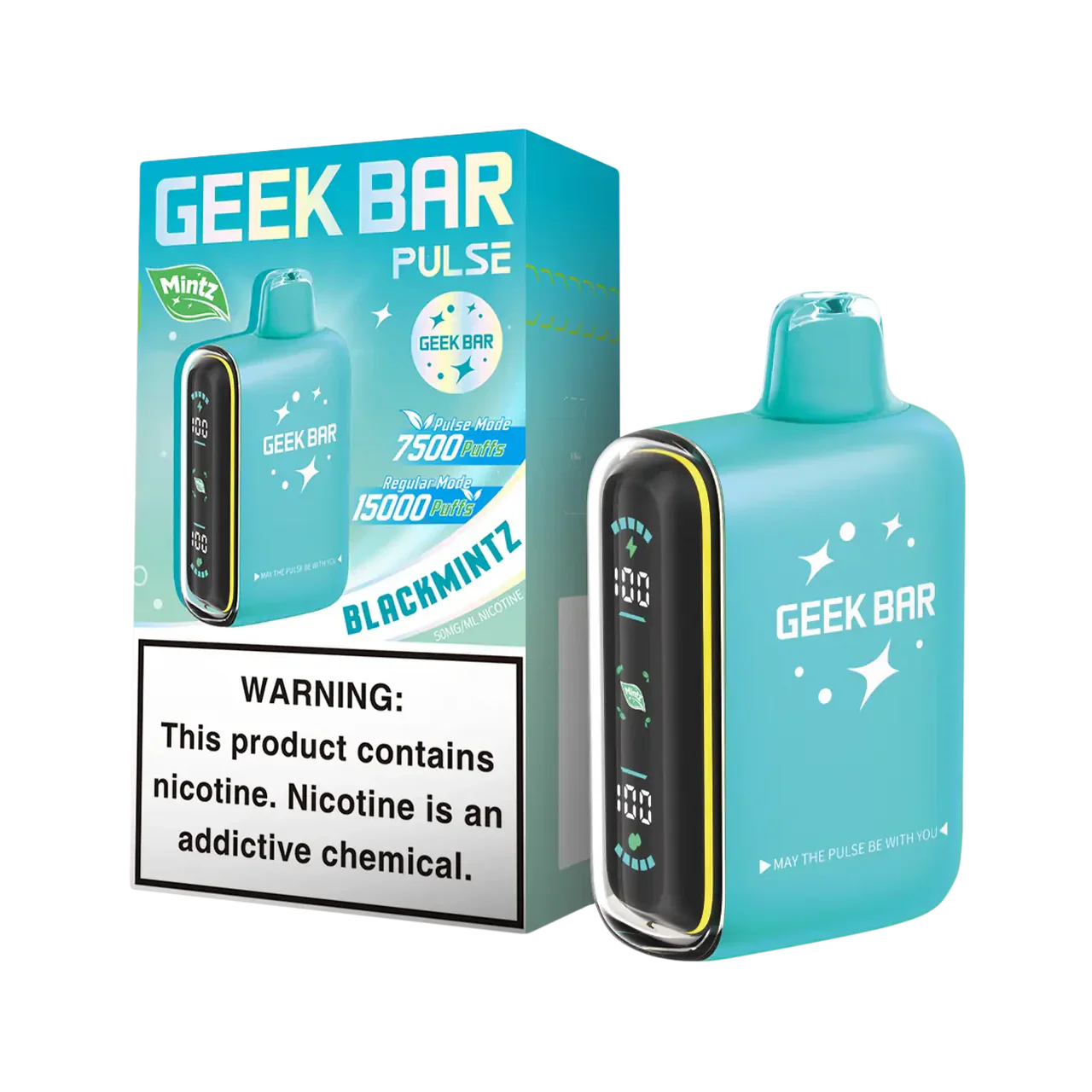 Black Mintz Geek Bar Pulse 15000 | EBCREATE Store Black Mintz Geek Bar Pulse 15000 | EBCREATE Store