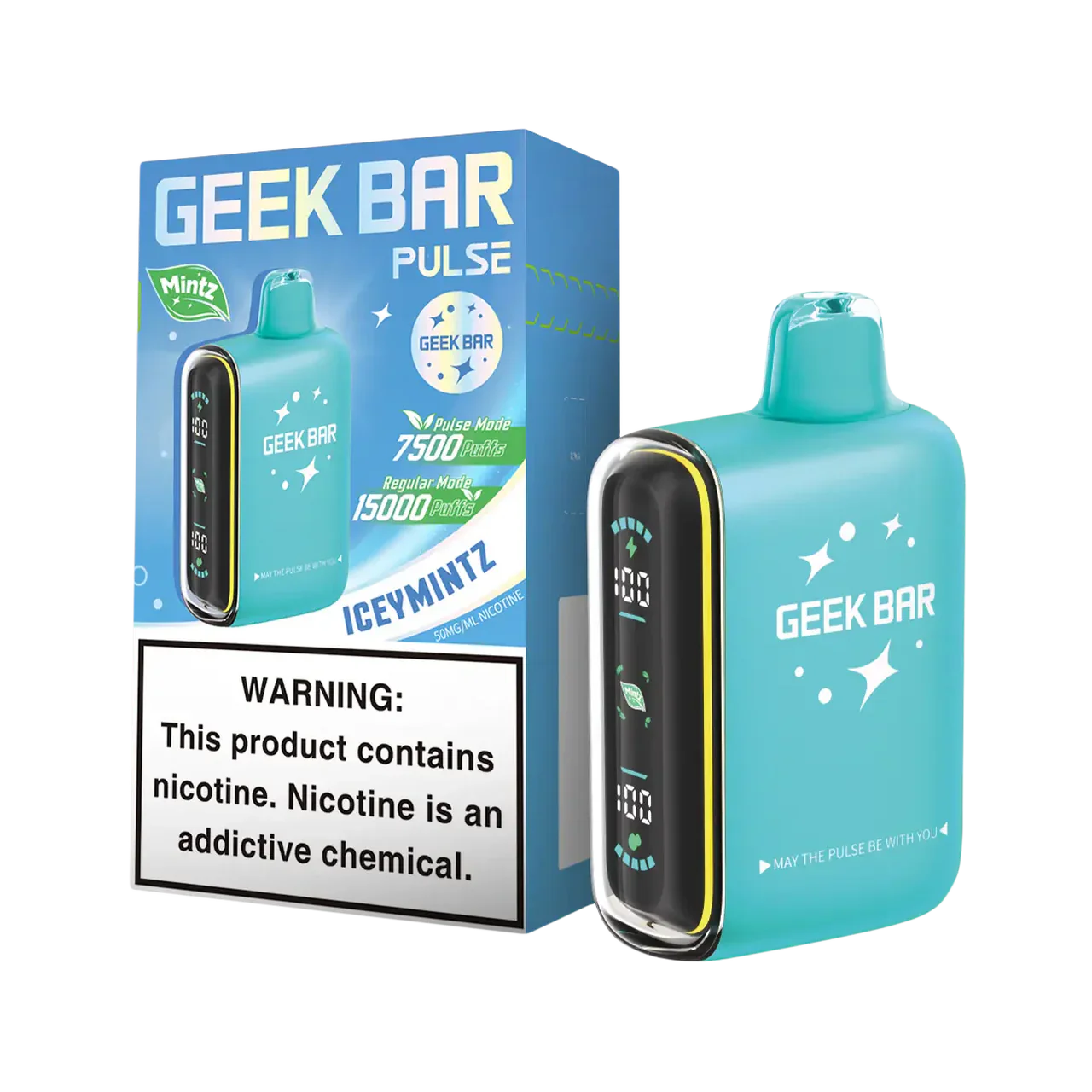 Icey Mintz Geek Bar Pulse 15000 | EBCREATE Store Icey Mintz Geek Bar Pulse 15000 | EBCREATE Store