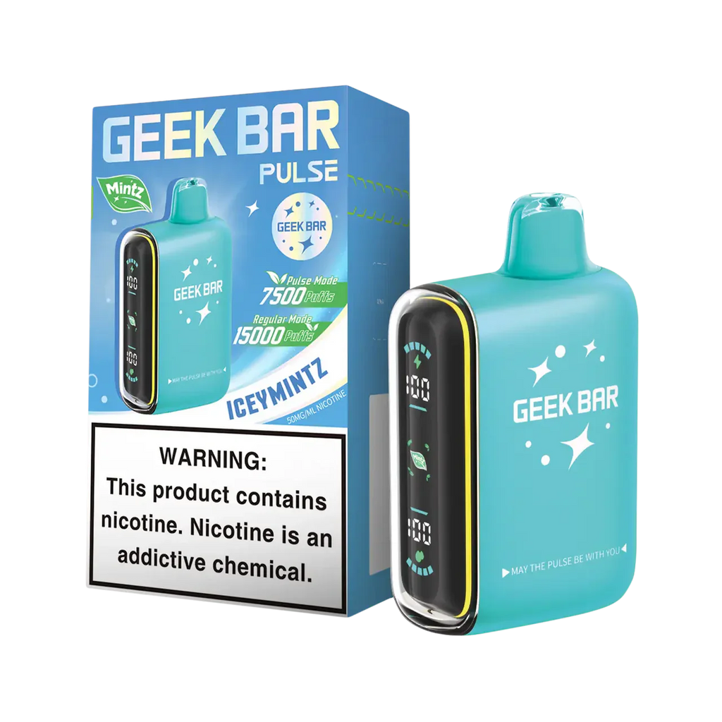 Icey Mintz Geek Bar Pulse 15000 | EBCREATE Store Icey Mintz Geek Bar Pulse 15000 | EBCREATE Store