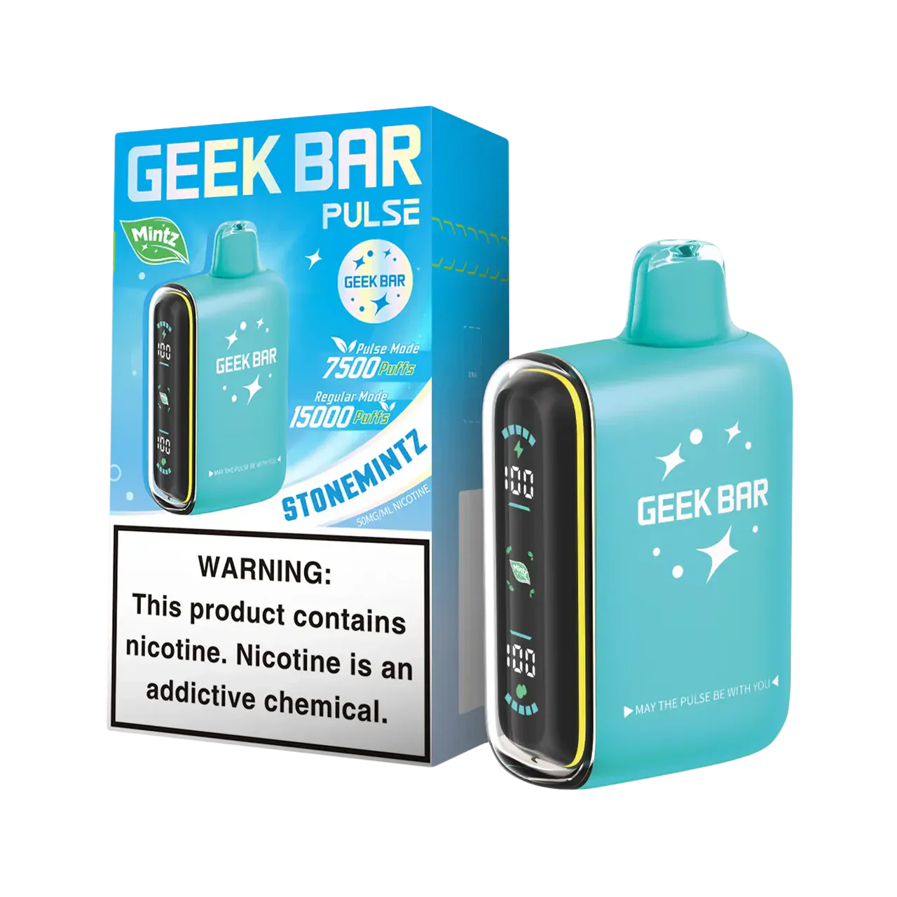 geek bar pulse mintz flavors Stone Mintz Geek Bar Pulse 15000