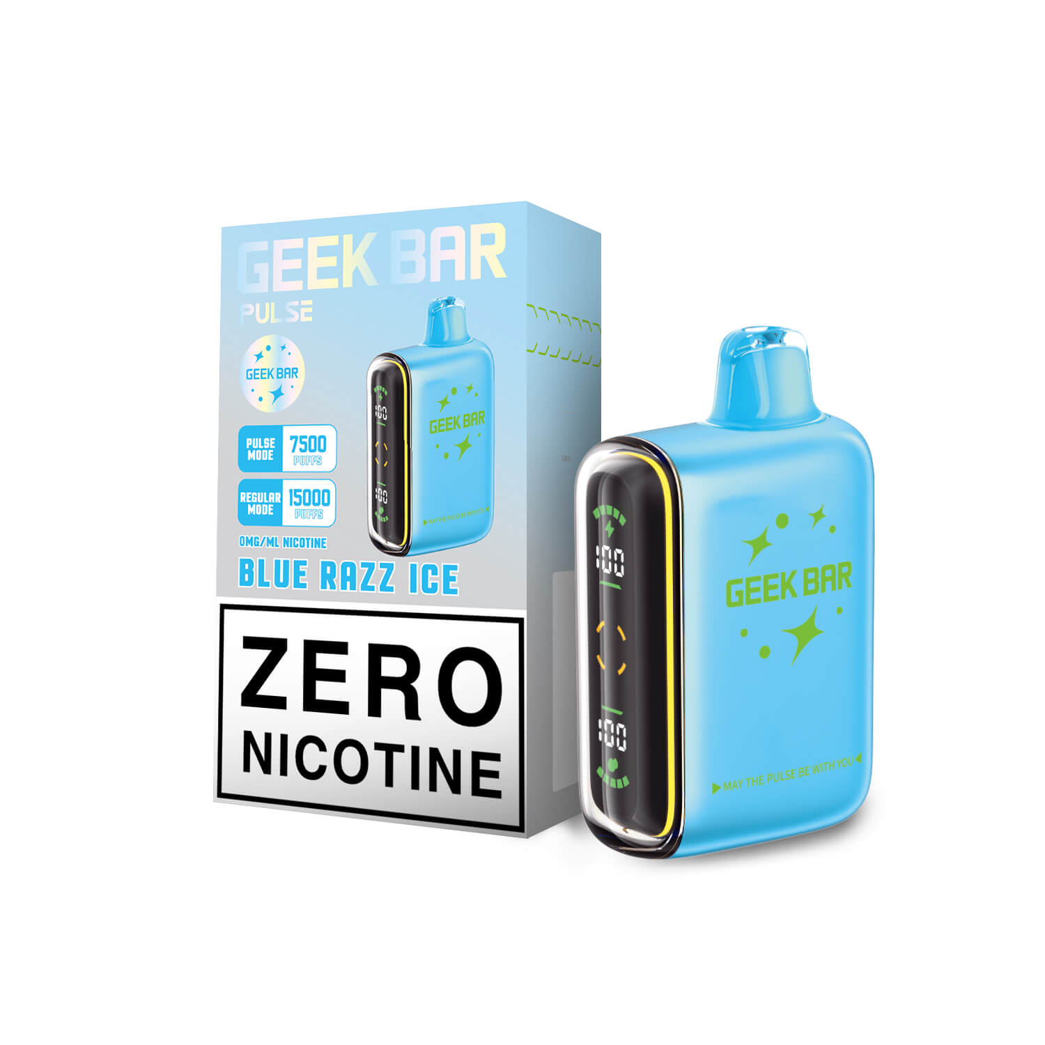 Geek Bar Pulse 0% Vape | Geek Bar Nicotine Free | 15000 Puffs – Funky Lands