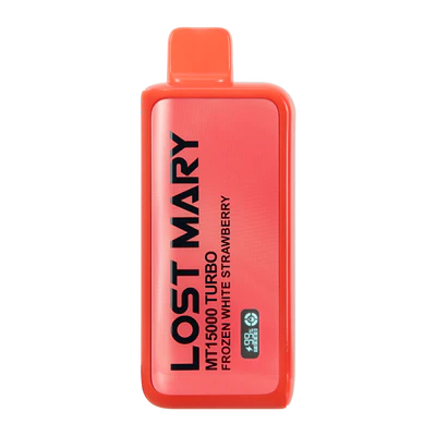 Frozen White Strawberry Lost Mary MT15000 Turbo Vape - EBCREATE Store