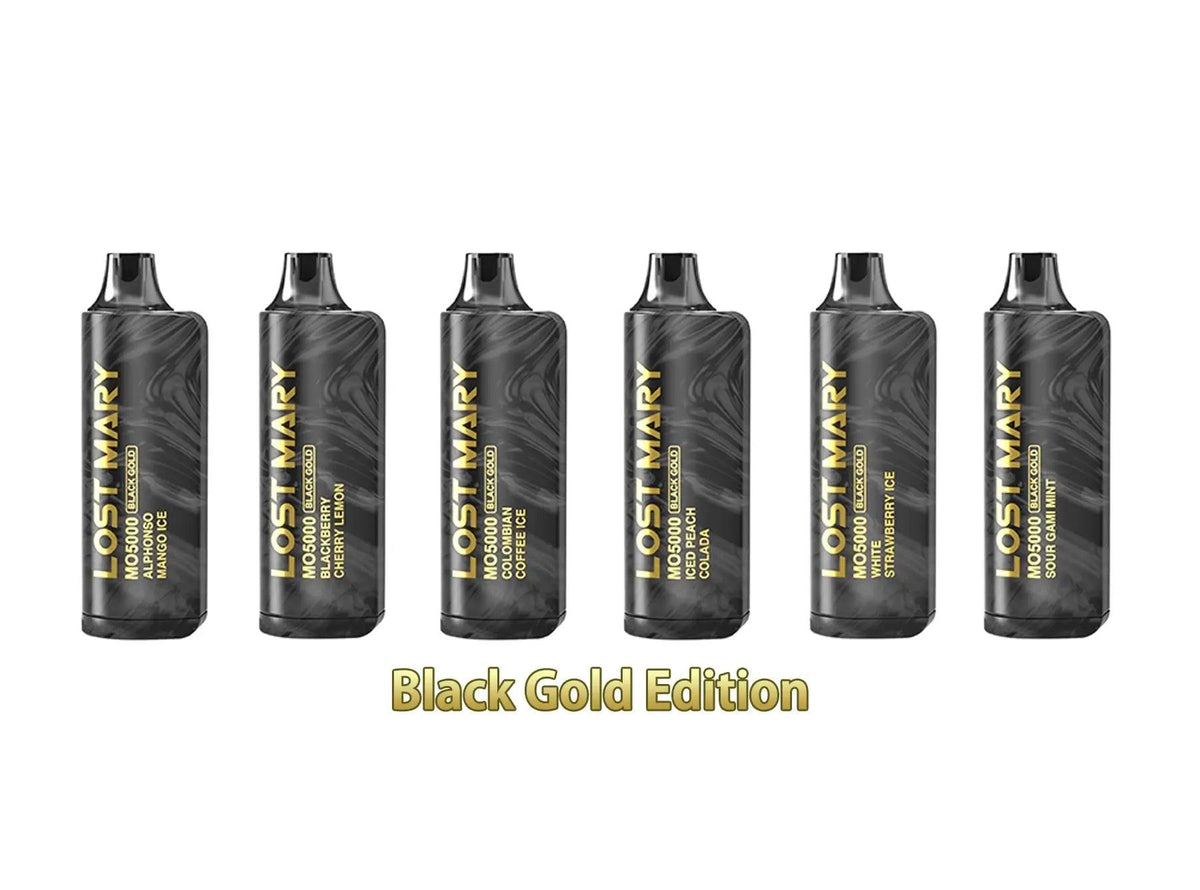 Lost Mary MO5000 Black & Gold Edition - EBCREATE Store