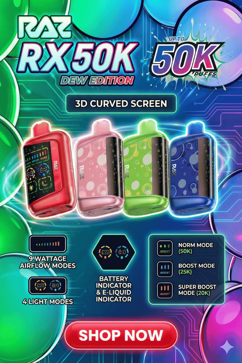 RAZ RX50K VAPES