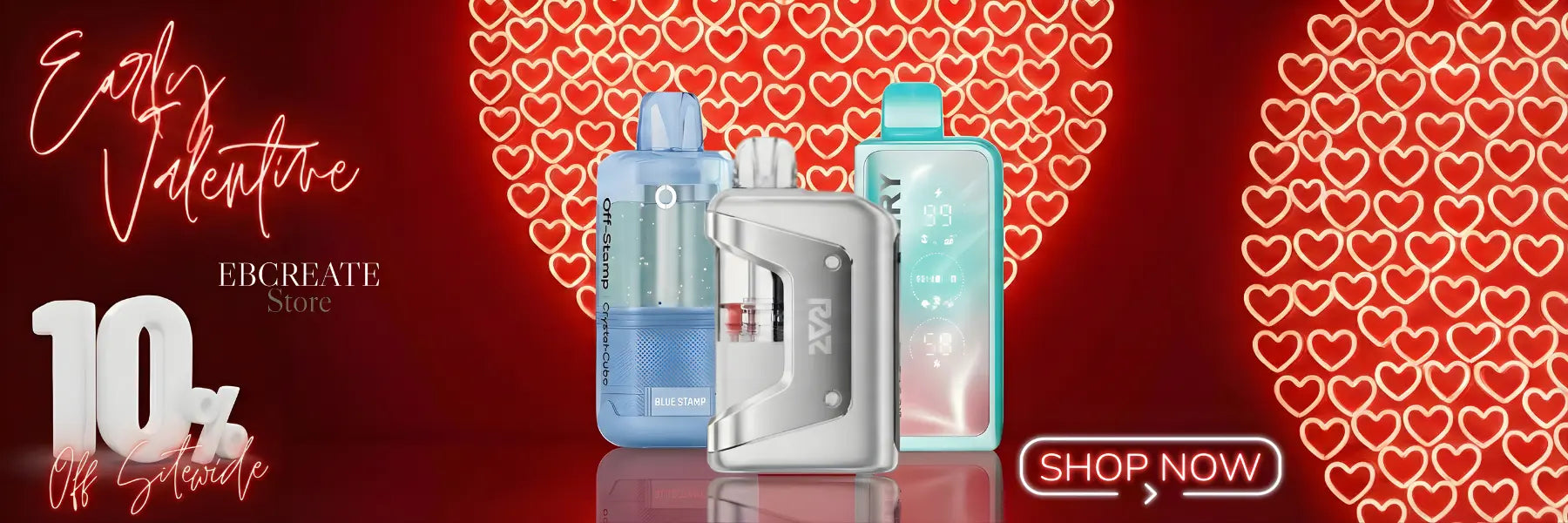 EBCREATE Early Valentine 10% Off