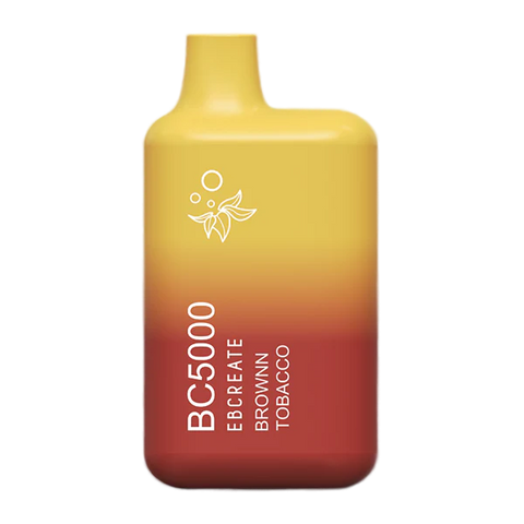 elf bar bc5000 tobacco flavor BC5000 Brownn Tobacco Disposable Vape
