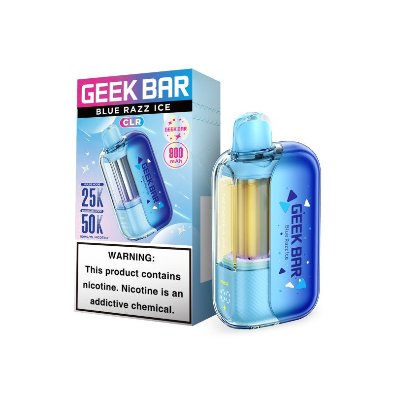 Geek Bar CLR 50K - Blue Razz Ice