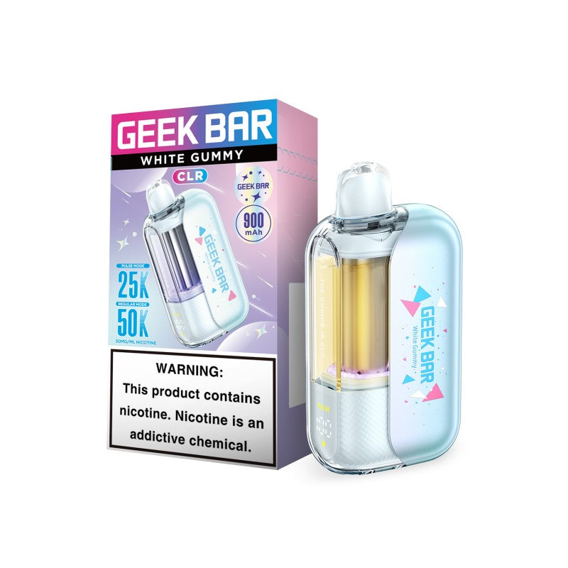 Geek Bar CLR 50K - White Gummy