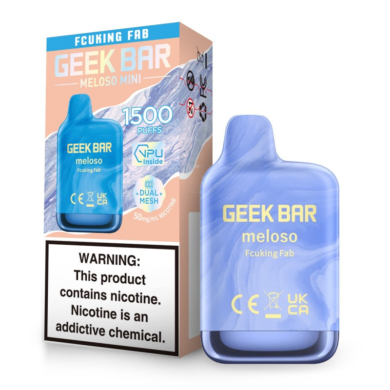 Geek Bar Meloso MINI 1500 Disposable Vape Fcuking Fab