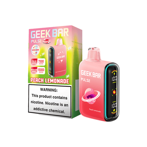 Peach Lemonade Geek Bar Pulse 15000 | EBCREATE Store Peach Lemonade Geek Bar Pulse 15000 | EBCREATE Store