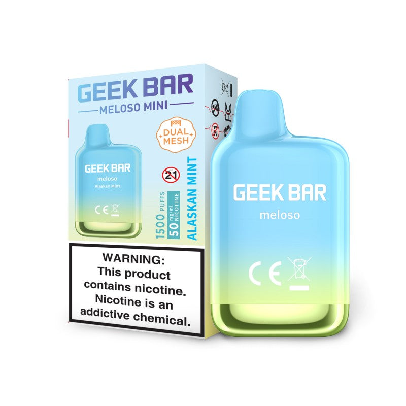 Geek Bar Meloso MINI 1500 Disposable Vape Alaskan Mint