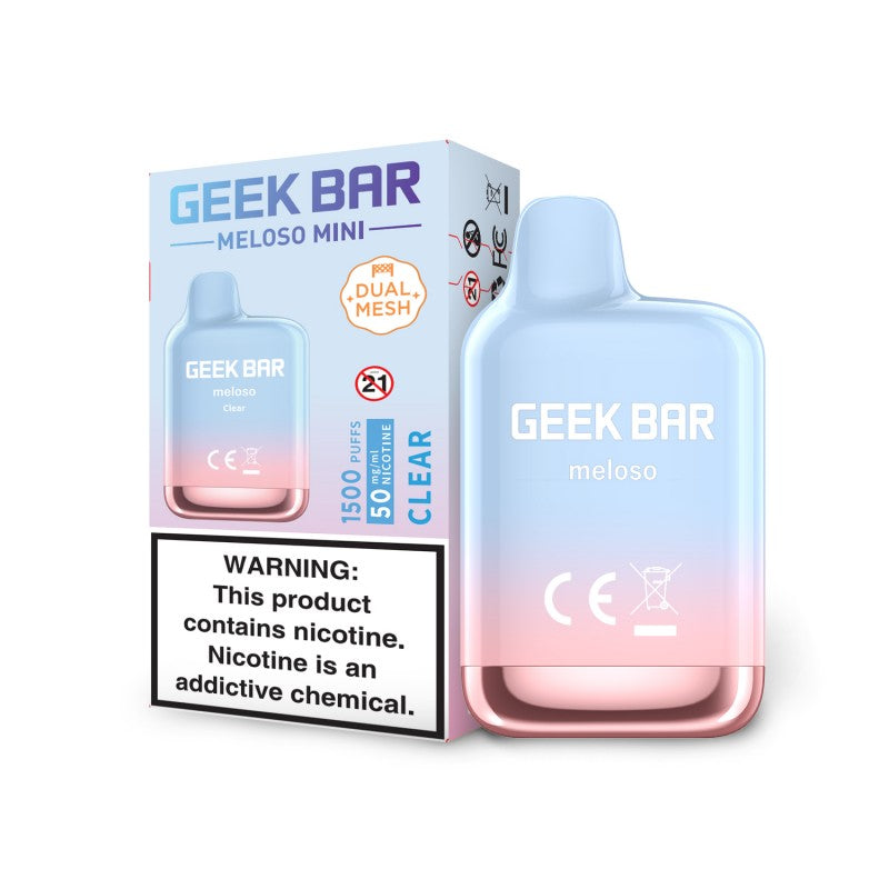 Geek Bar Meloso MINI 1500 Disposable Vape Clear