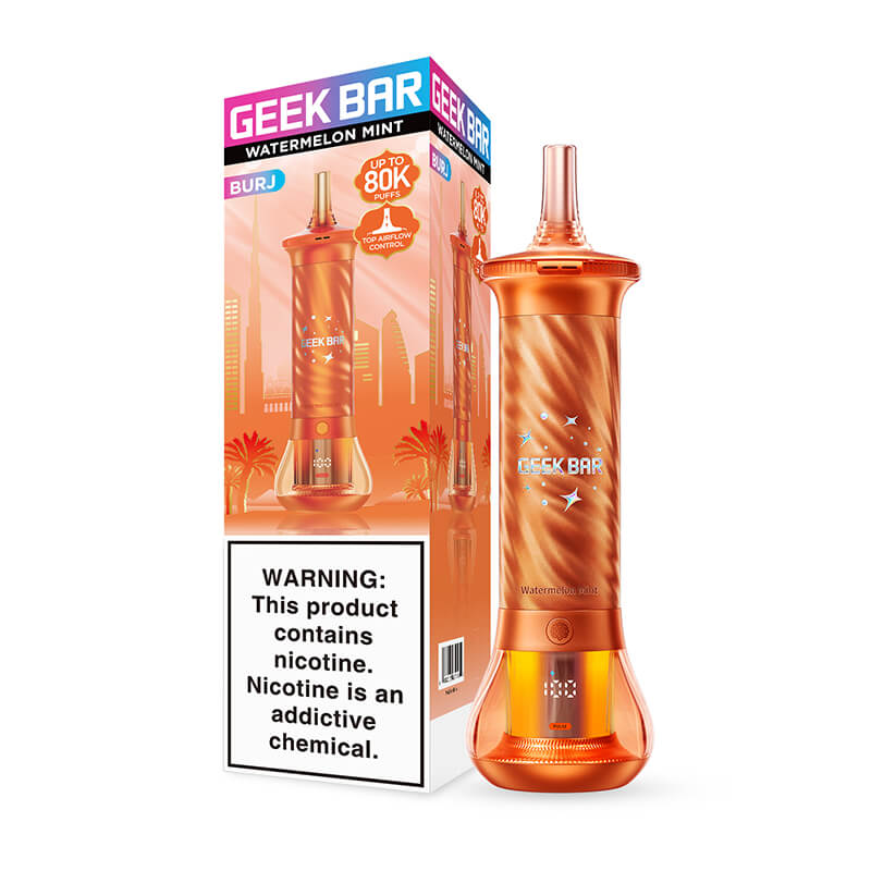 Geek Bar Burj 80K Disposable Vape Watermelon Mint