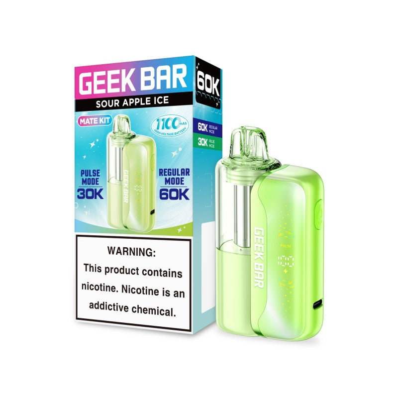 how much is elf bar vape Sour Apple Ice Geek Bar Pulse X main image 1