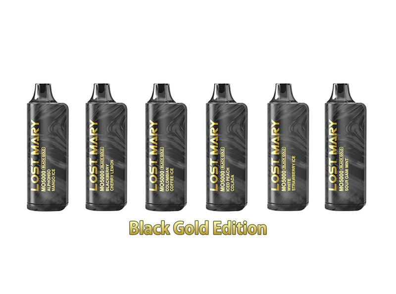 Lost Mary MO5000 Black gold edition Vapes