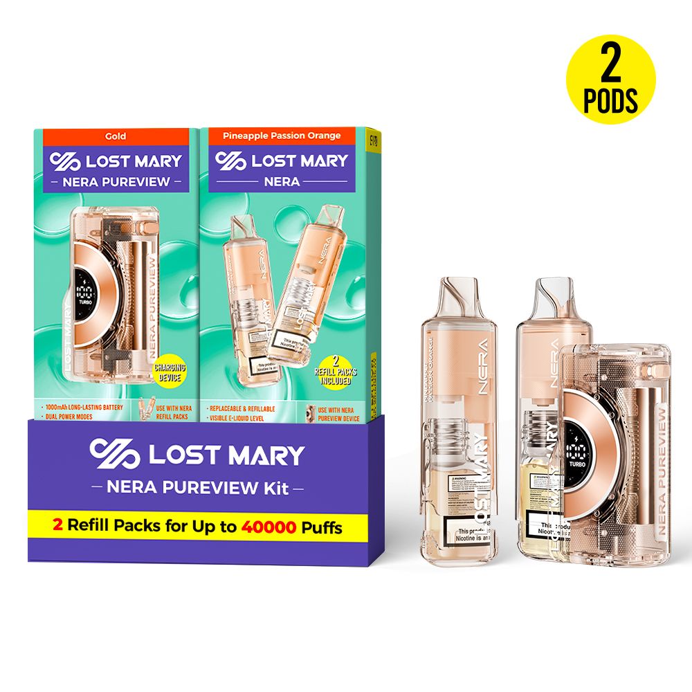 Lost Mary NERA Pureview 40K Kit EBCREATE Store Lost Mary NERA Pureview 40K Kit EBCREATE Store