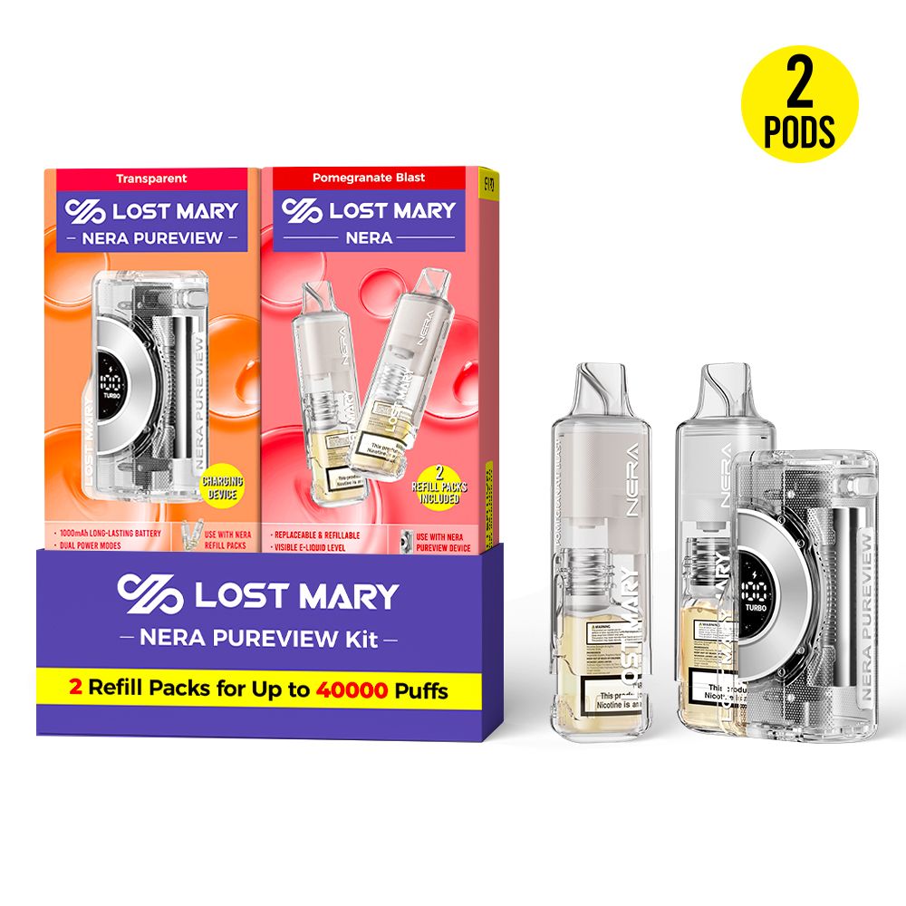 Lost Mary NERA Pureview 40K Kit EBCREATE Store Lost Mary NERA Pureview 40K Kit EBCREATE Store