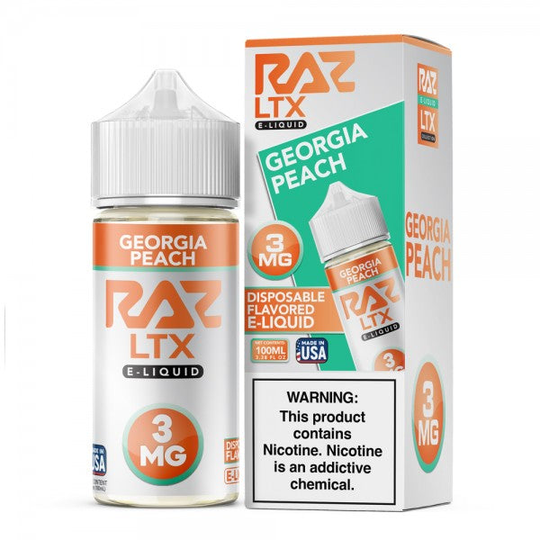 Georgia Peach RAZ LTX E-Liquid (100ml)