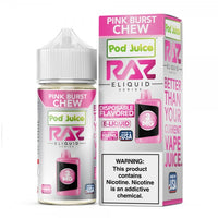 Pink Burst Chew RAZ LTX E-Liquid (100ml)