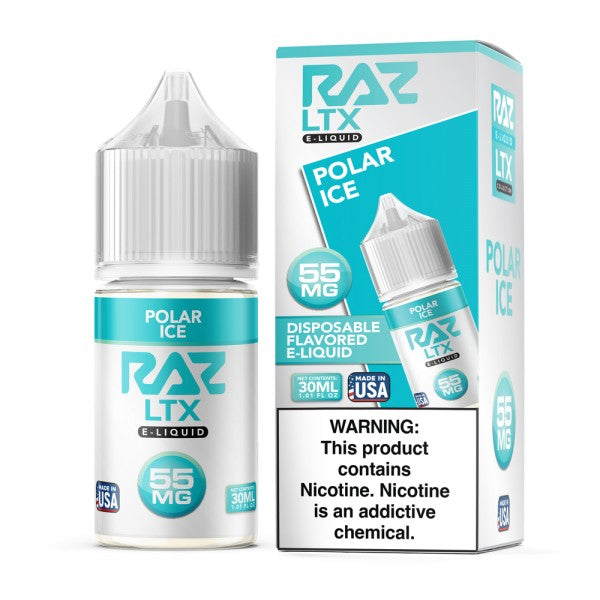 RAZ LTX Salt Nic E-Liquid (30ml) Polar Ice