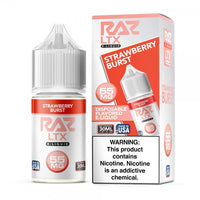 RAZ LTX Salt Nic E-Liquid (30ml) Strawberry Burst