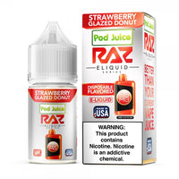 RAZ LTX Salt Nic E-Liquid (30ml) Strawberry Glazed Donut