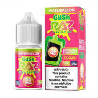 RAZ LTX Salt Nic E-Liquid (30ml) Watermelon Gush