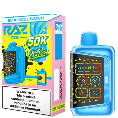 RAZ RX50K Blue Razz Batch Edition Vape