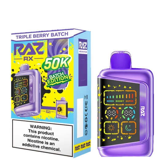 RAZ RX50K Triple Berry Batch Edition Vape