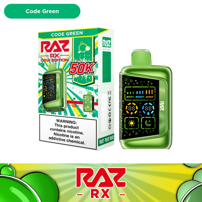 RAZ RX50K Dew Edition - Code Green