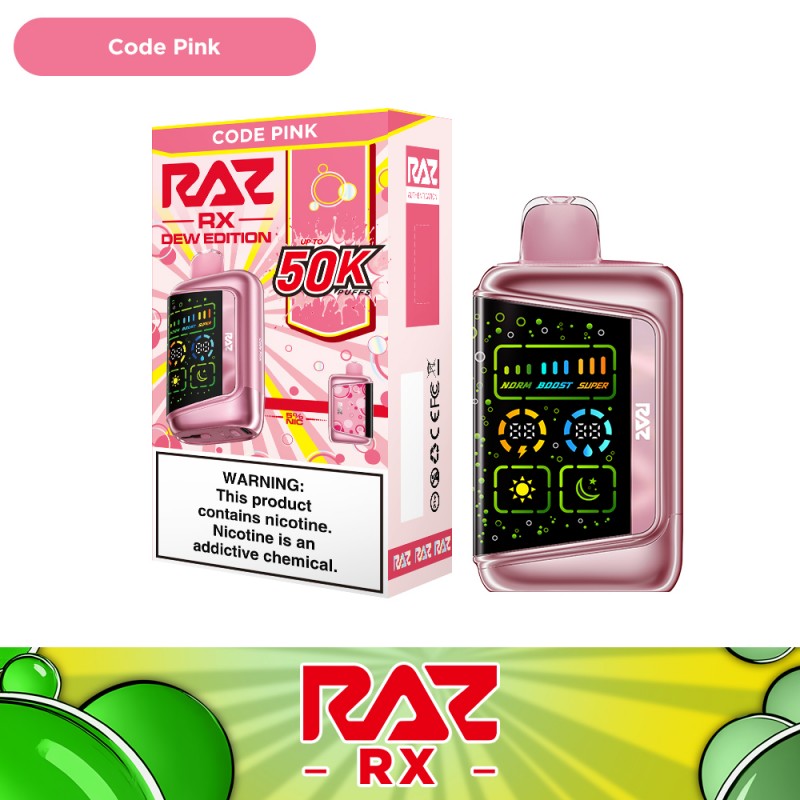 RAZ RX50K Dew Edition - Code Pink