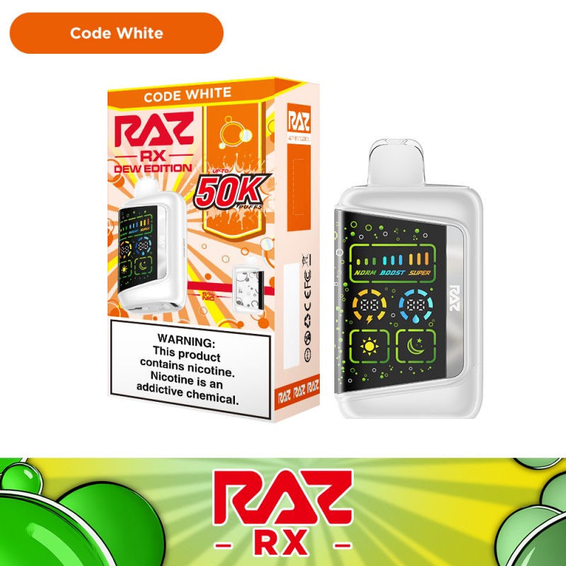RAZ RX50K Dew Edition - Code White