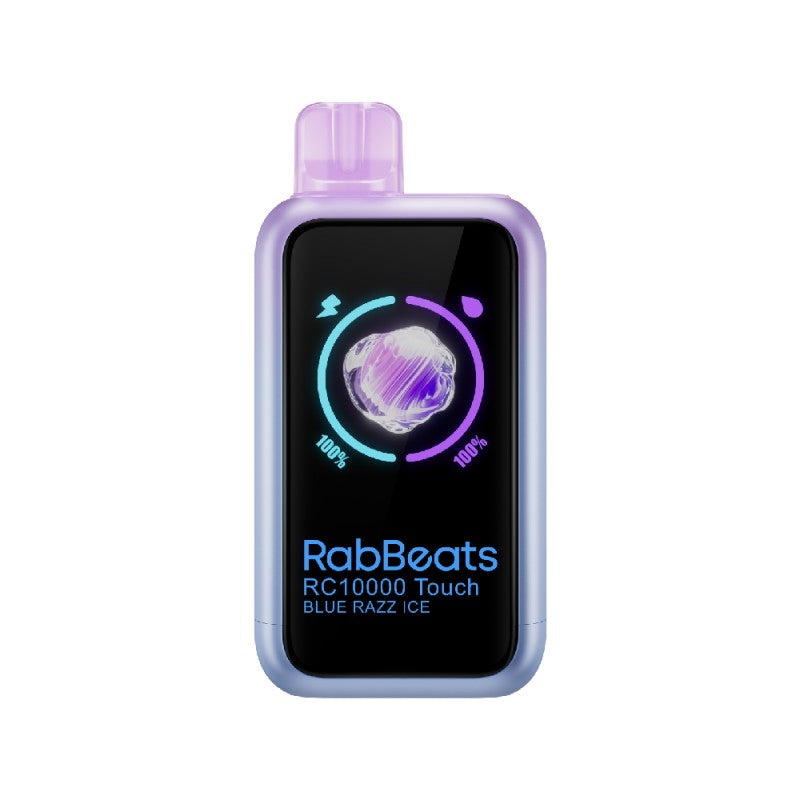 RABBEATS RC10000 Touch Screen Vape Blue Razz Ice