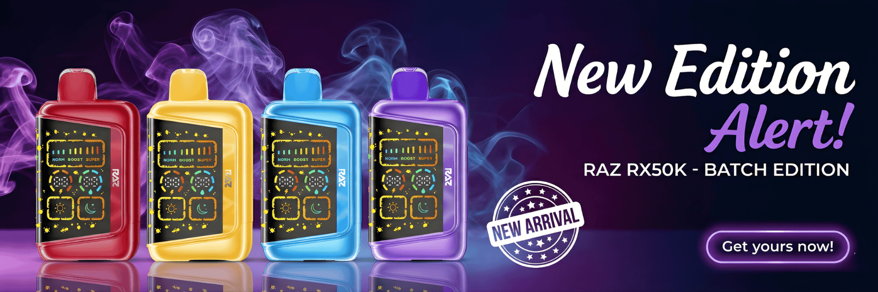 New | RAZ RX50K Batch Edition