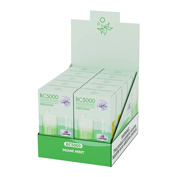 BC5000 Miami Mint Disposable Vape | EBCREATE Store BC5000 Miami Mint Disposable Vape | EBCREATE Store