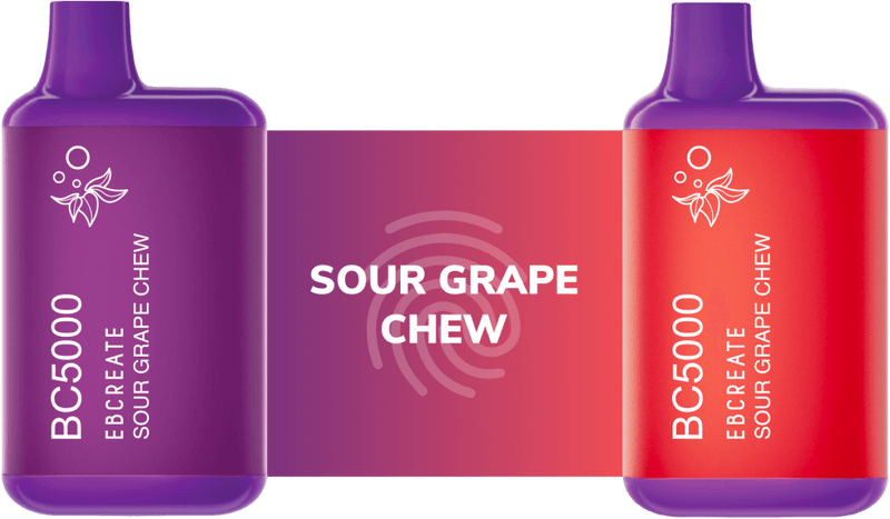 ebcreate bc5000 vape thermal edition sour grape chew